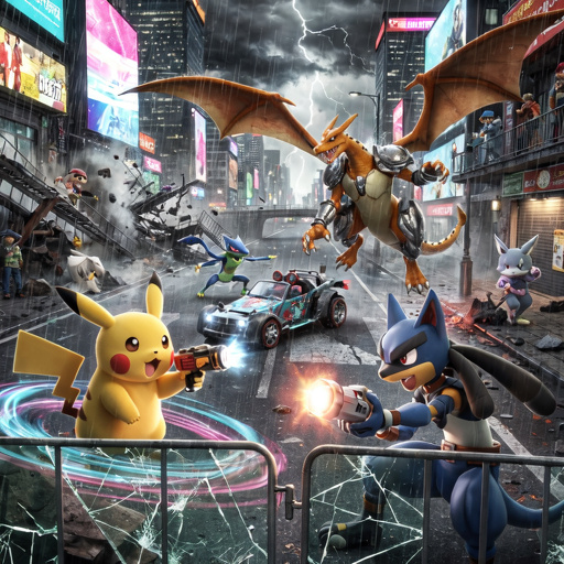 Pokémon Urban Rumble - 3D Open World by Jabali AI