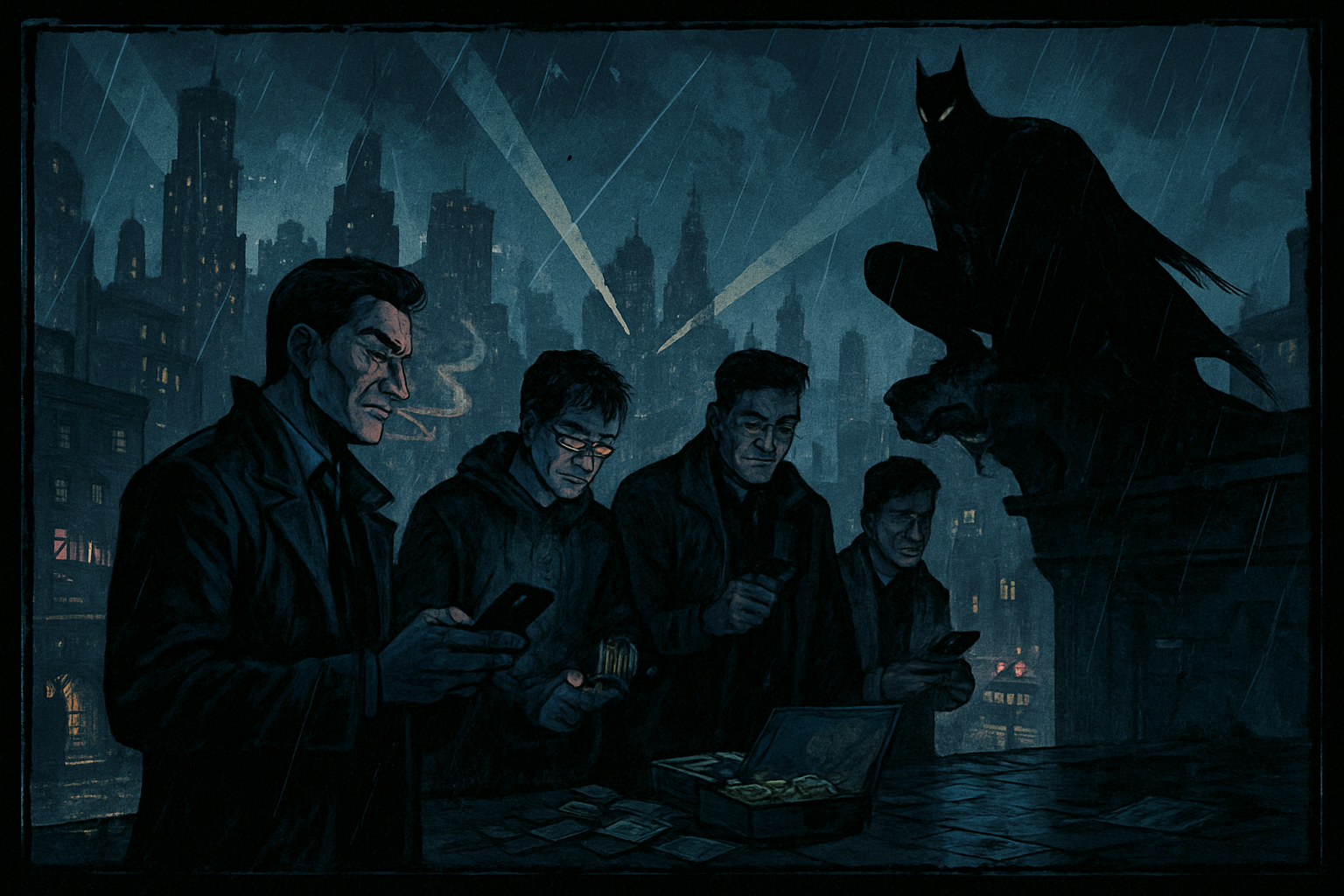 Gotham Heist: Outrunning the Bat - Branching Interactive Story by Jabali AI