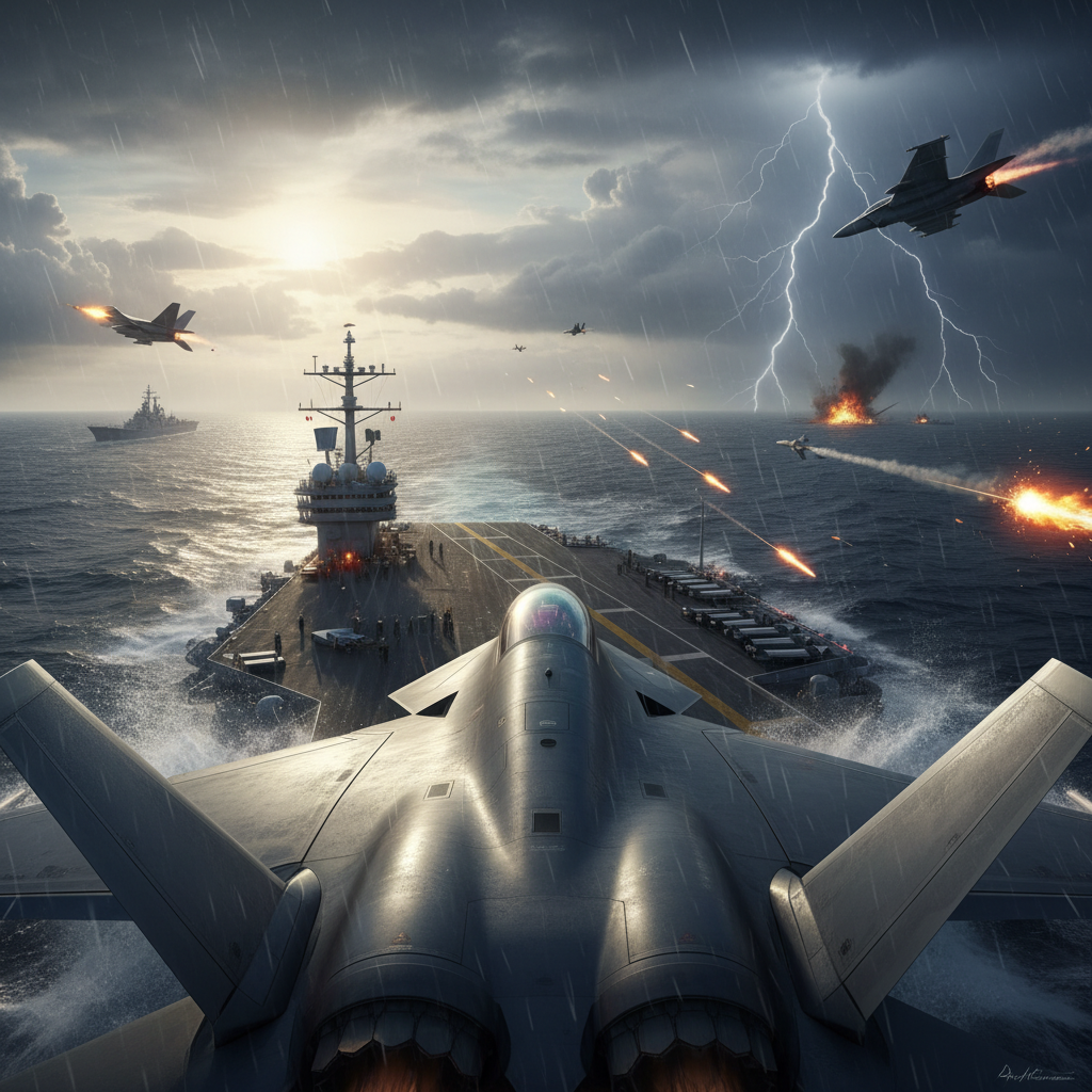 Carrier Strike Wings - Jabali AI Poster