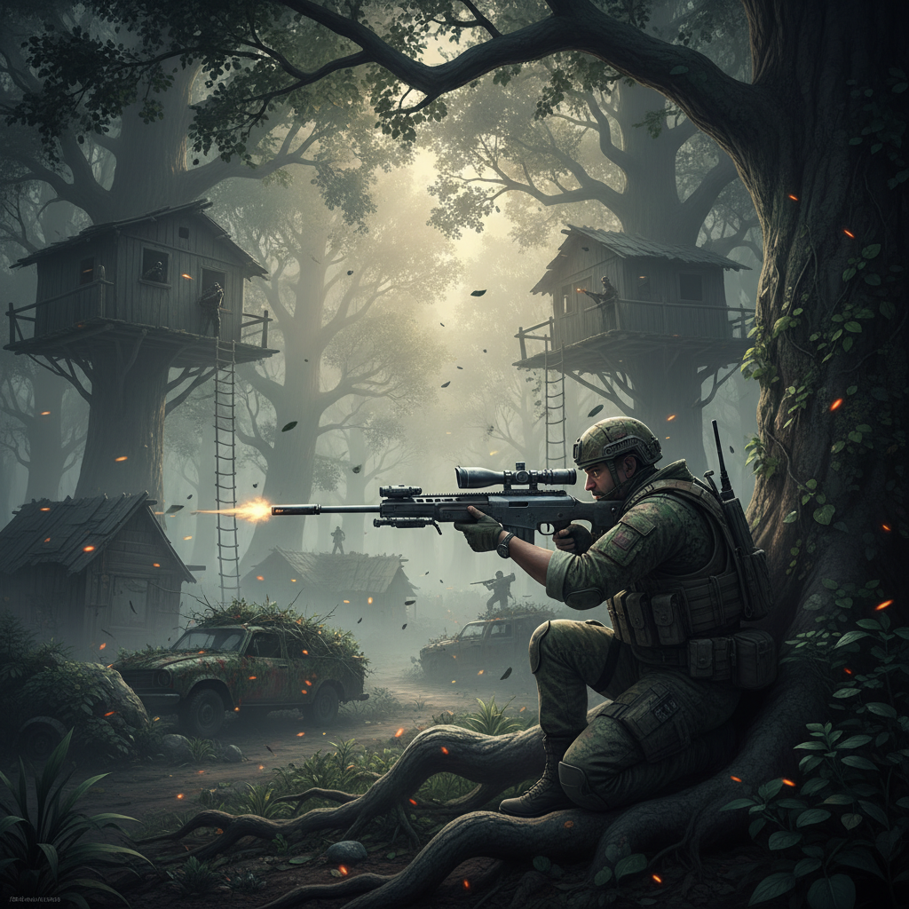 Hunter's Line - Jabali AI Poster