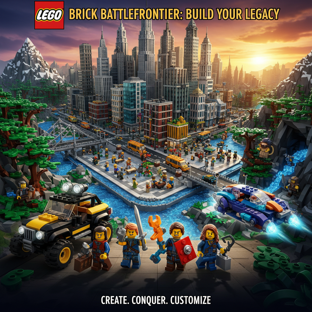 Brickworld Builders - 3D Open World by Jabali AI