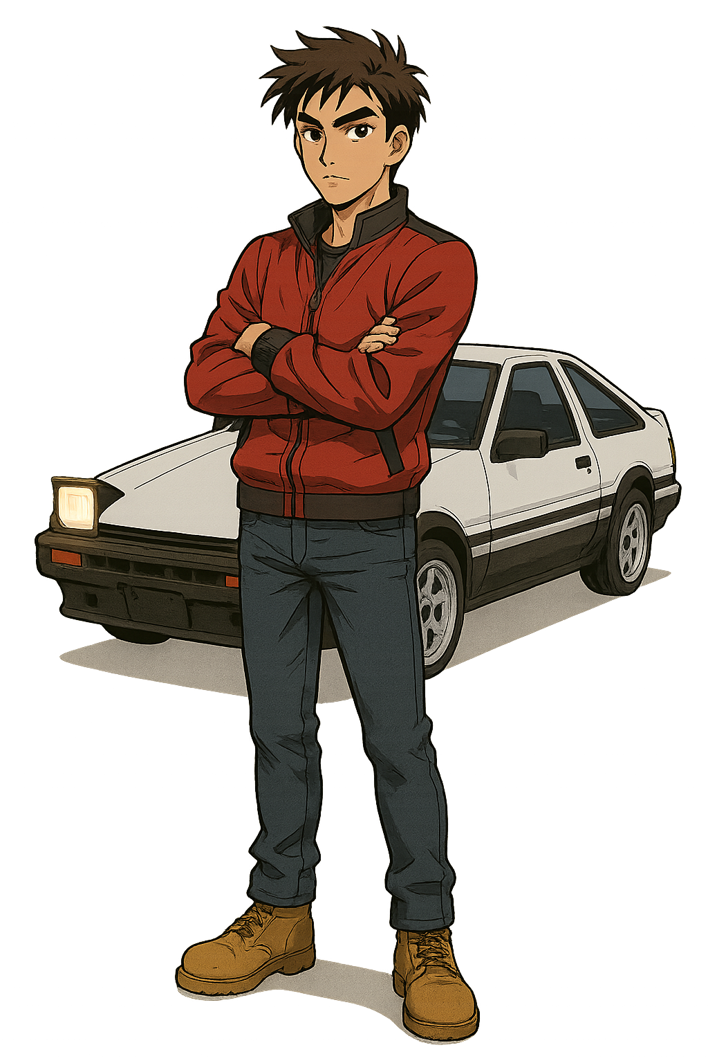 Nitro Fujiwara - Jabali AI Poster