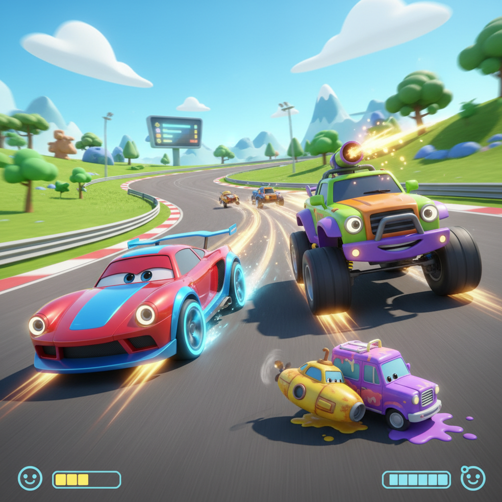 Turbo Track Rivals - 3D Racing by Jabali AI