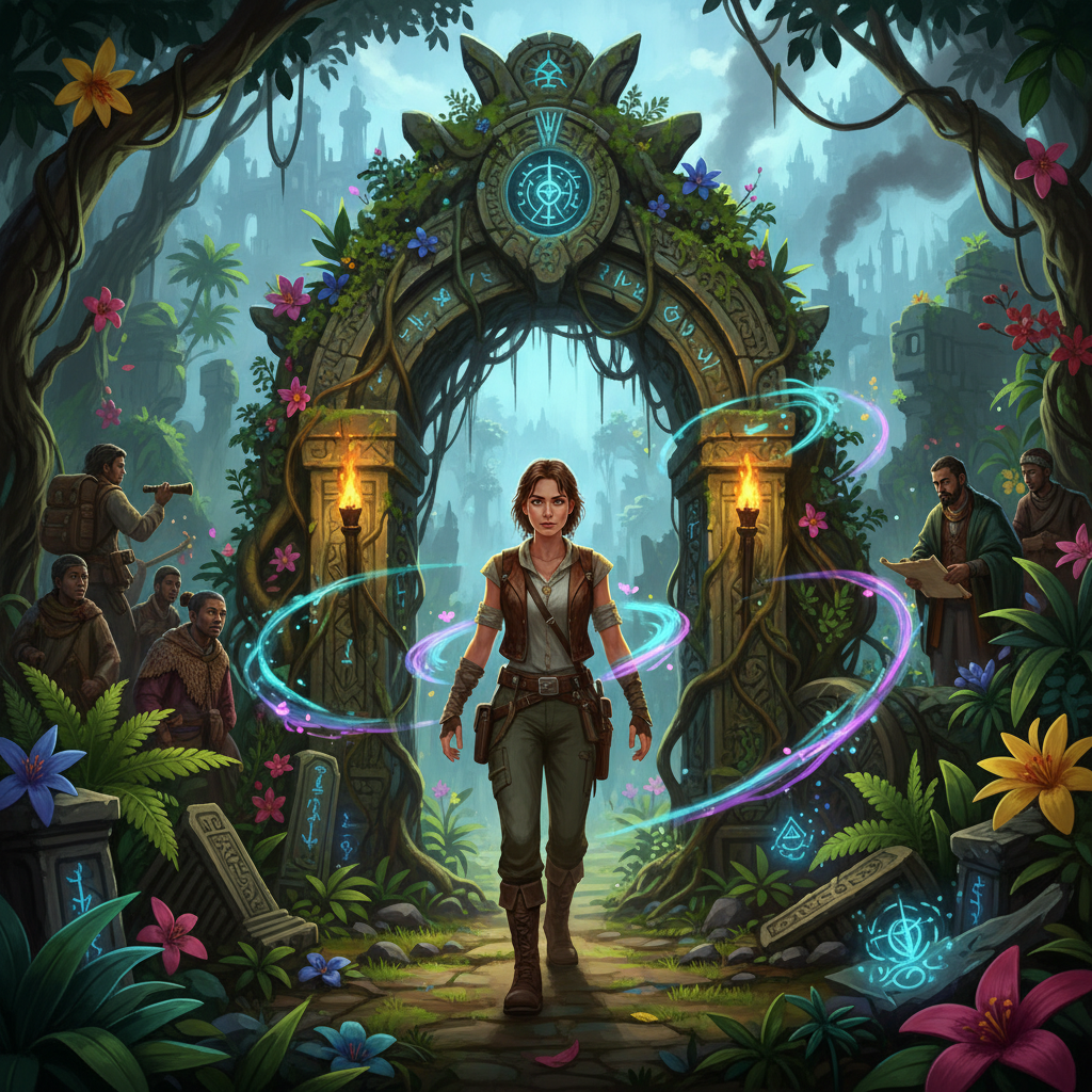 Temple of Forgotten Roots - Adventure RPG by Jabali AI
