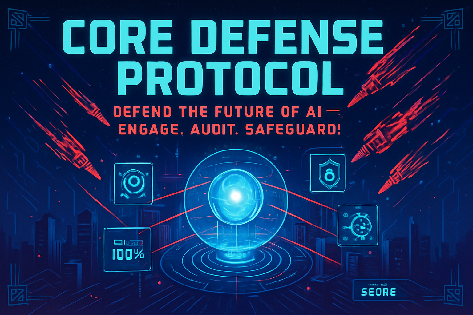 Core Defense Protocol - Strategic Defense Arcade by Jabali AI