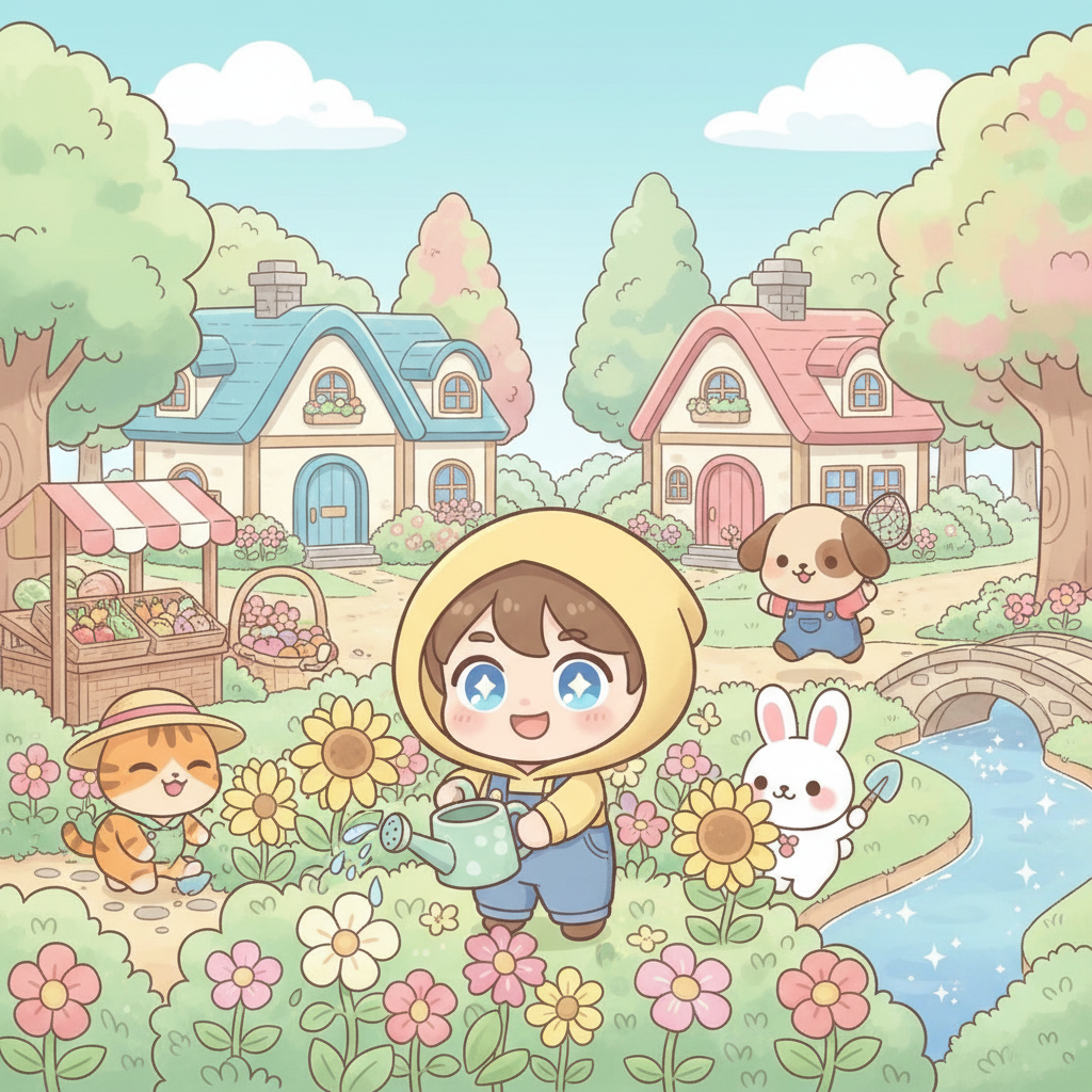 Chibi Quest: Magic Realms - Adventure RPG by Jabali AI