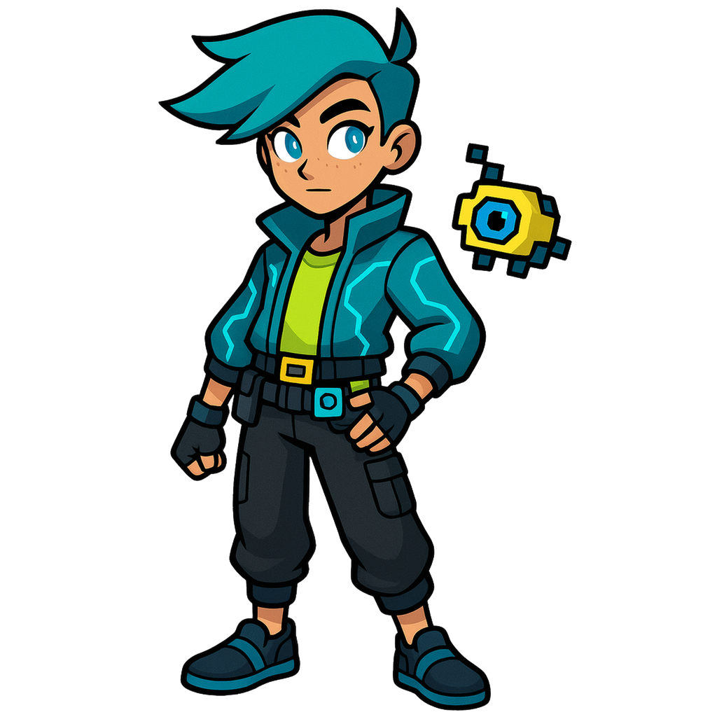 Pixel Cipher - Character Life Simulation by Jabali AI