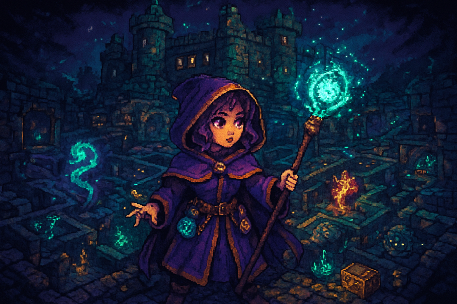 Mystic Dungeon Quest - Dungeon Crawler RPG by Jabali AI