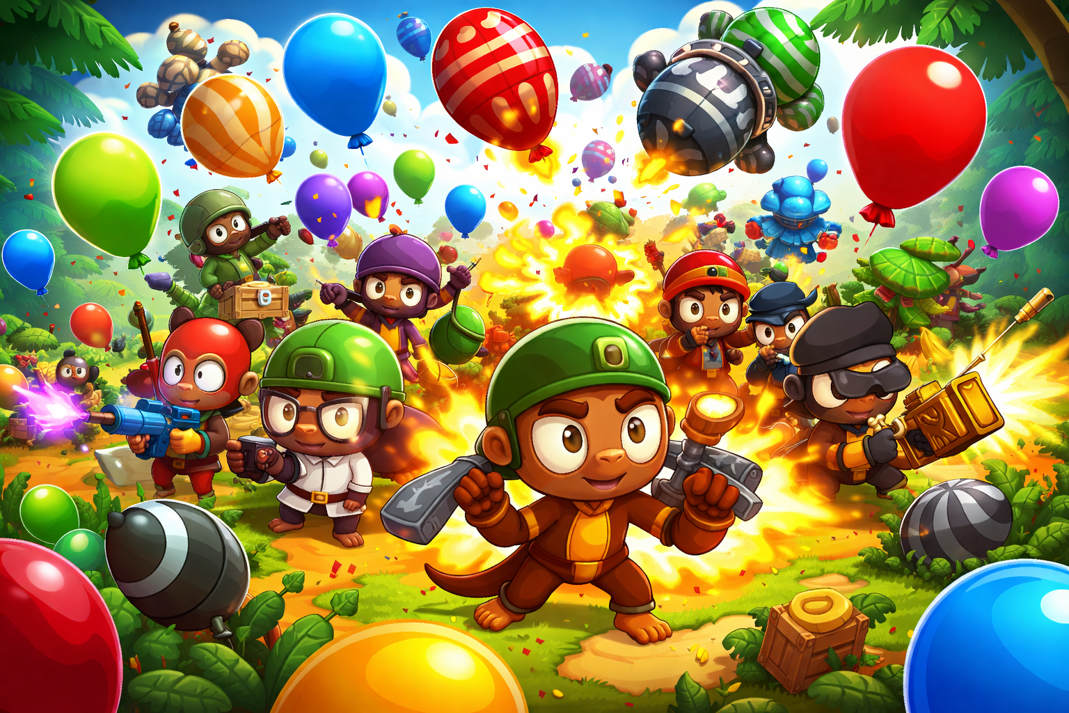 Balloon Buster 3D - Instant game by Jabali AI