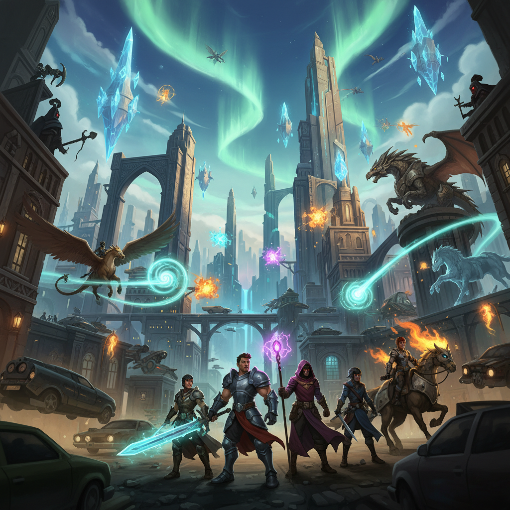 Mystic Realms Online - 3D Open World by Jabali AI