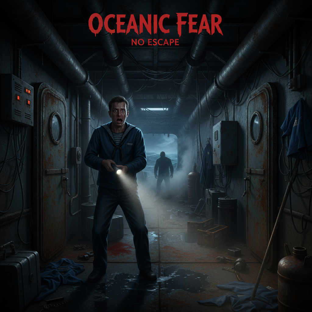 Adrift in Black Waters - Jabali AI Poster