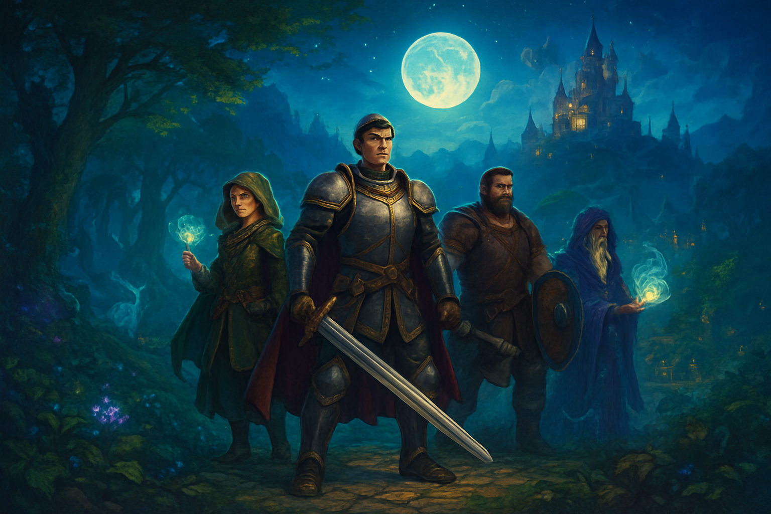 Quest of the Enchanted Realm - Adventure RPG by Jabali AI