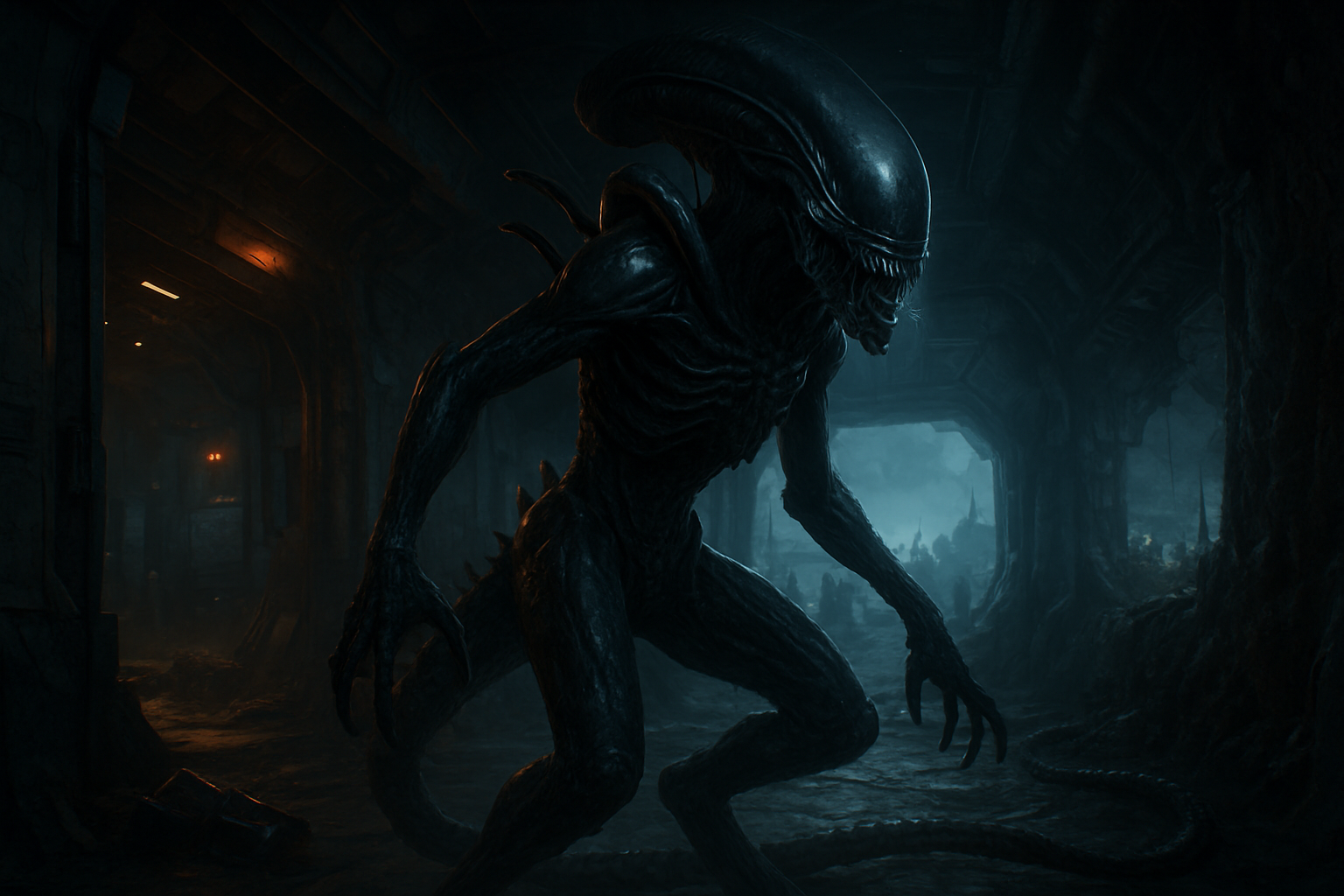 X-17 (The Xenomorph) - 3D Character Simulation by Jabali AI