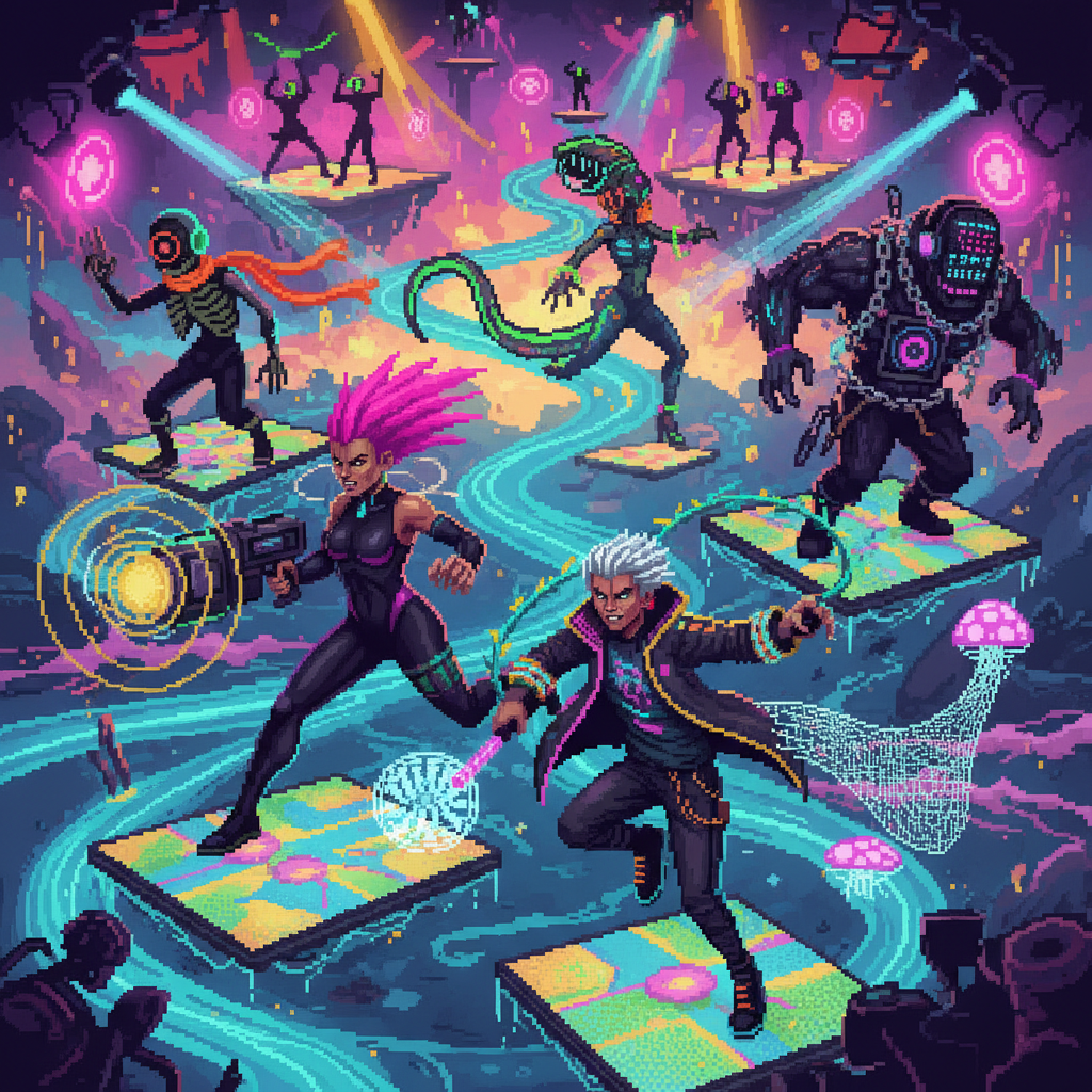 River Rave Requiem - Monster Chase by Jabali AI