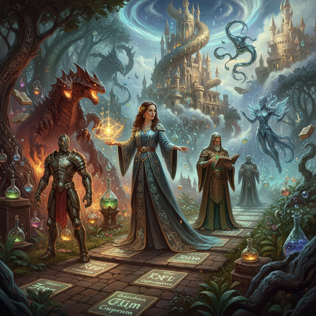 Alchemist's Elementa - Adventure RPG by Jabali AI
