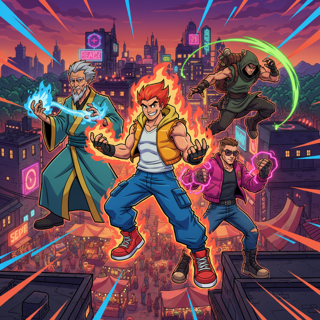 Street Duelist - Jabali AI Poster