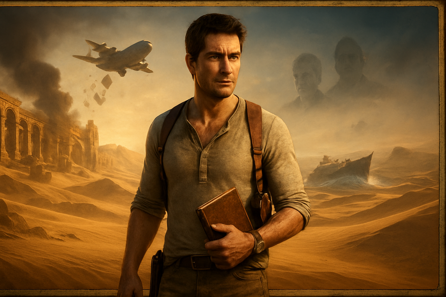 Nathan Drake - 3D Character Simulation by Jabali AI