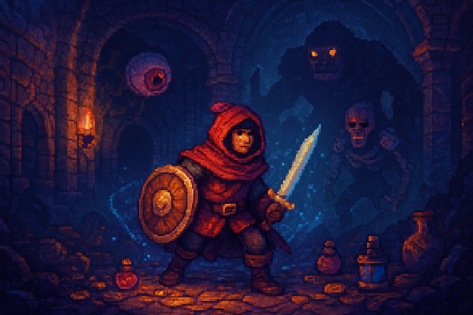 Maze of Mandates - Dungeon Crawler RPG by Jabali AI