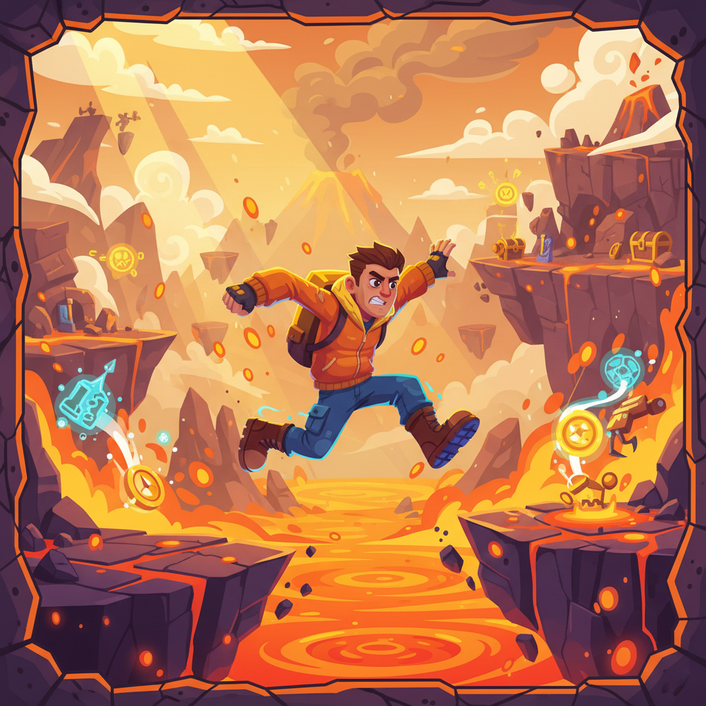 Magma Hop Mania - Idle RPG by Jabali AI