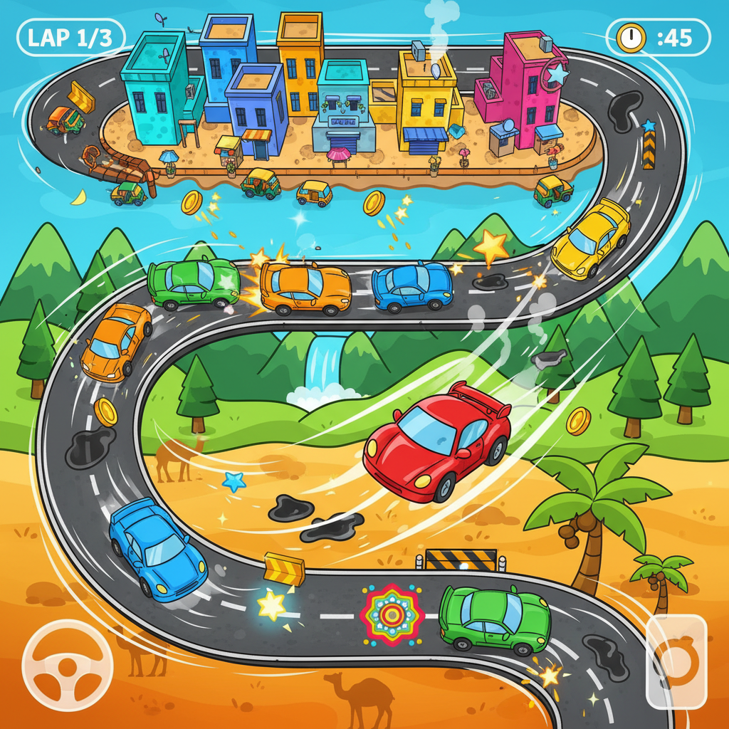 Speed Racer India - 3D Racing by Jabali AI