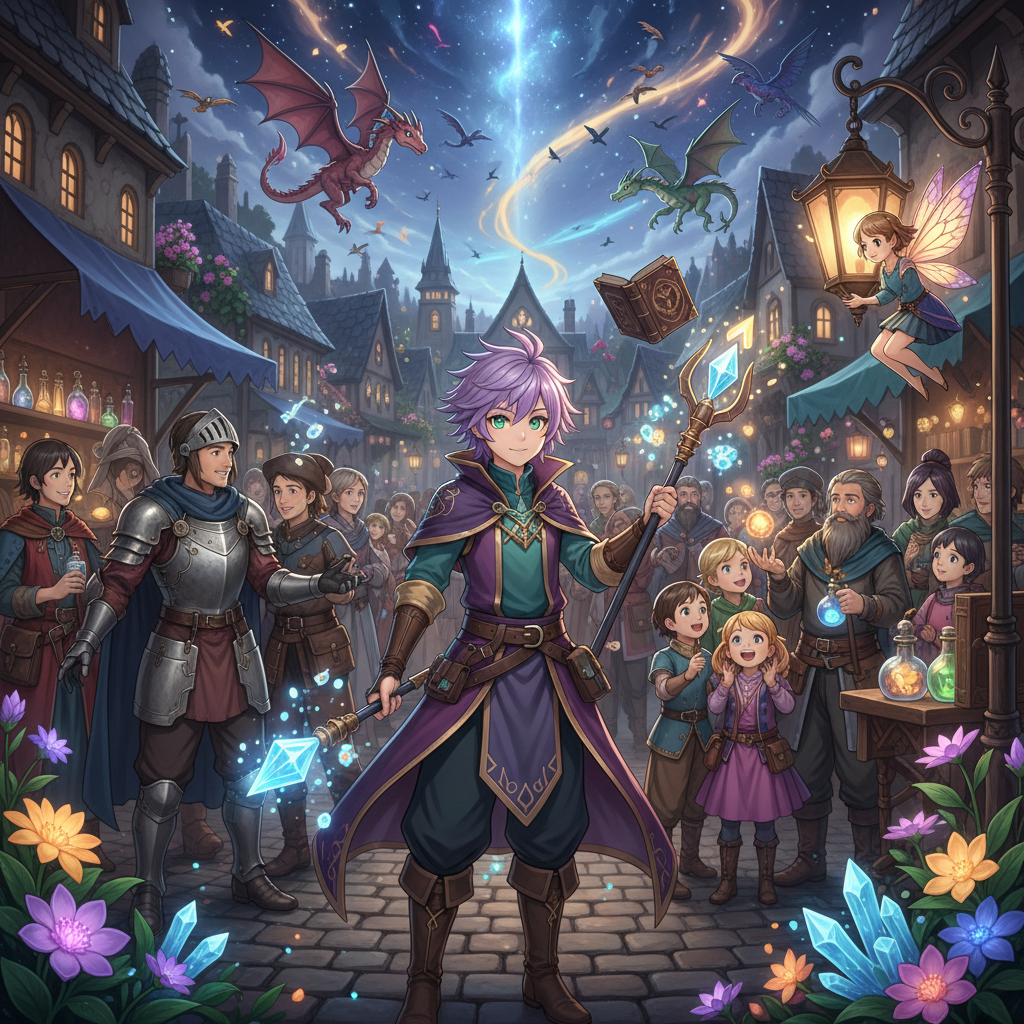 Arcane Realms Saga - Adventure RPG by Jabali AI