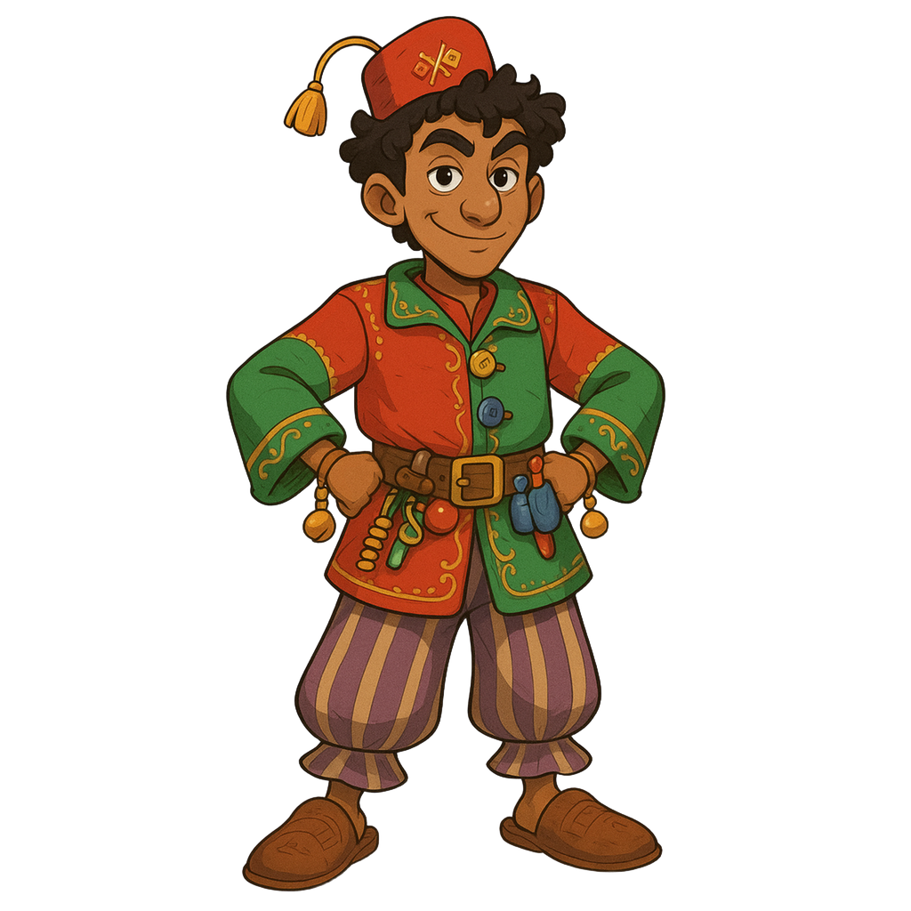 Cheb Trickster - Character Life Simulation by Jabali AI