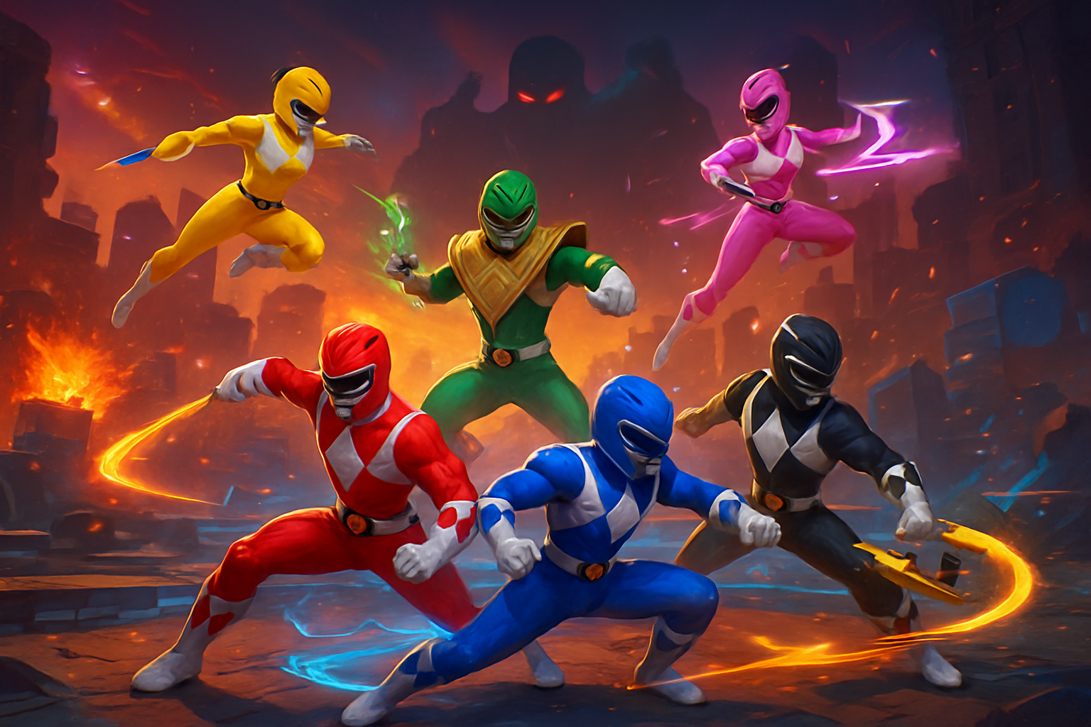 Power Rangers: Legacy Showdown - Directional Shooter by Jabali AI
