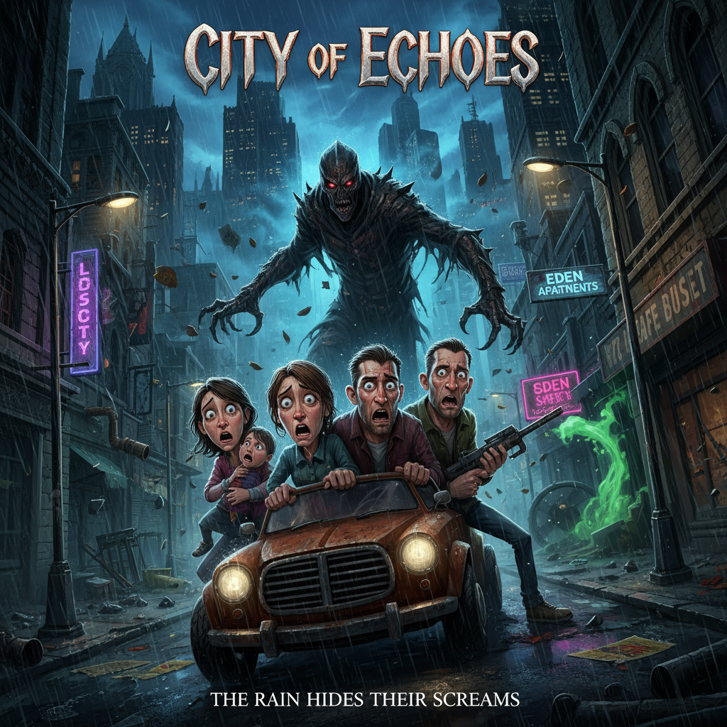 City of the Hunted - Jabali AI Poster