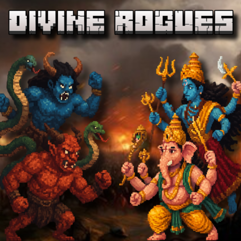 Divine Rogues - Jabali AI Poster