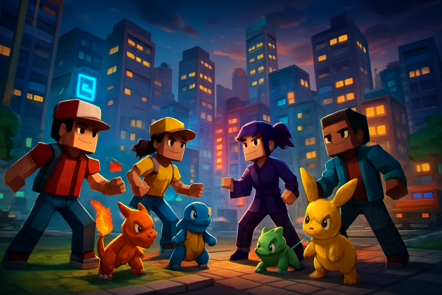 Pokémon Blockverse - 3D Open World by Jabali AI