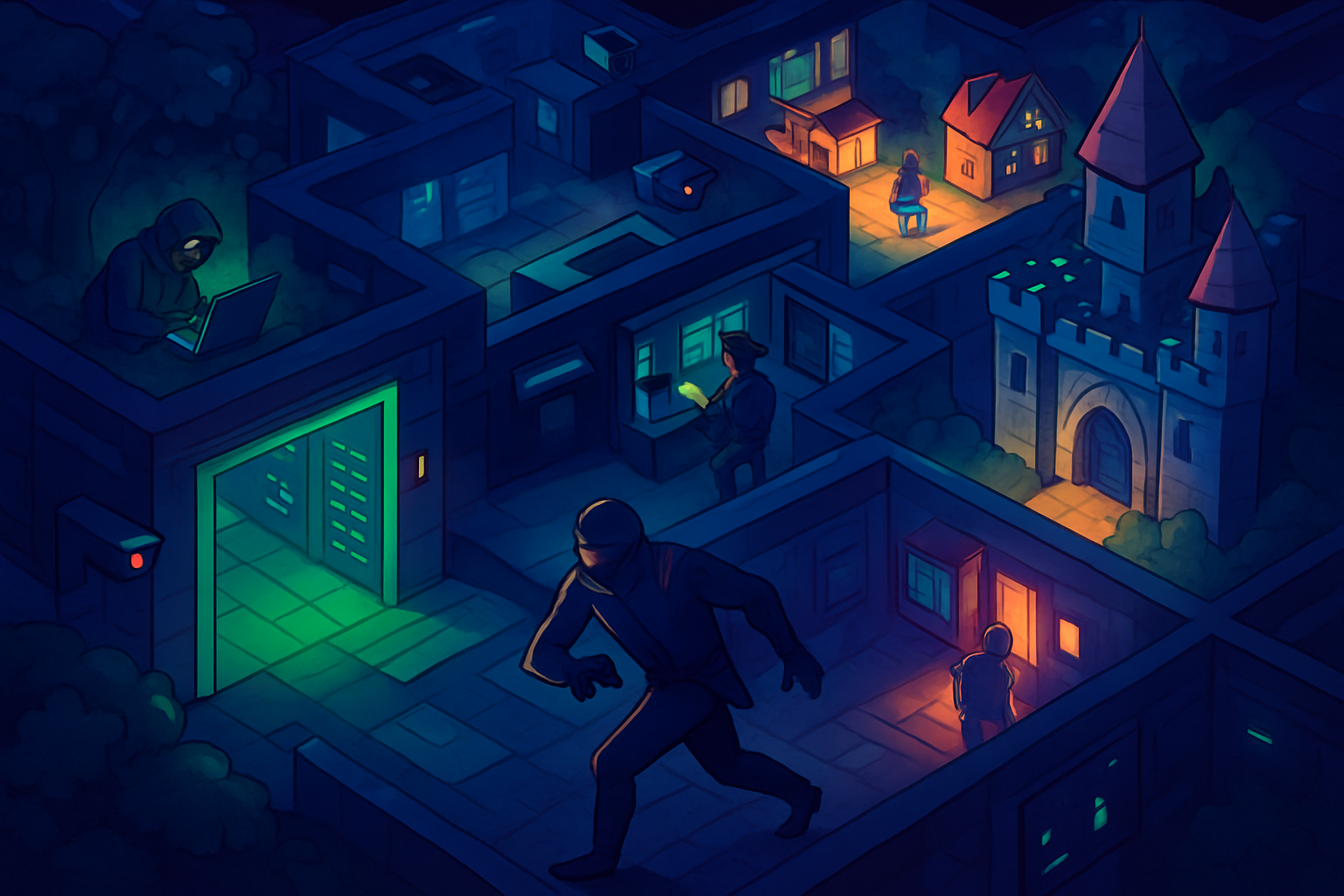 Stealth Agent Heist - Adventure RPG by Jabali AI
