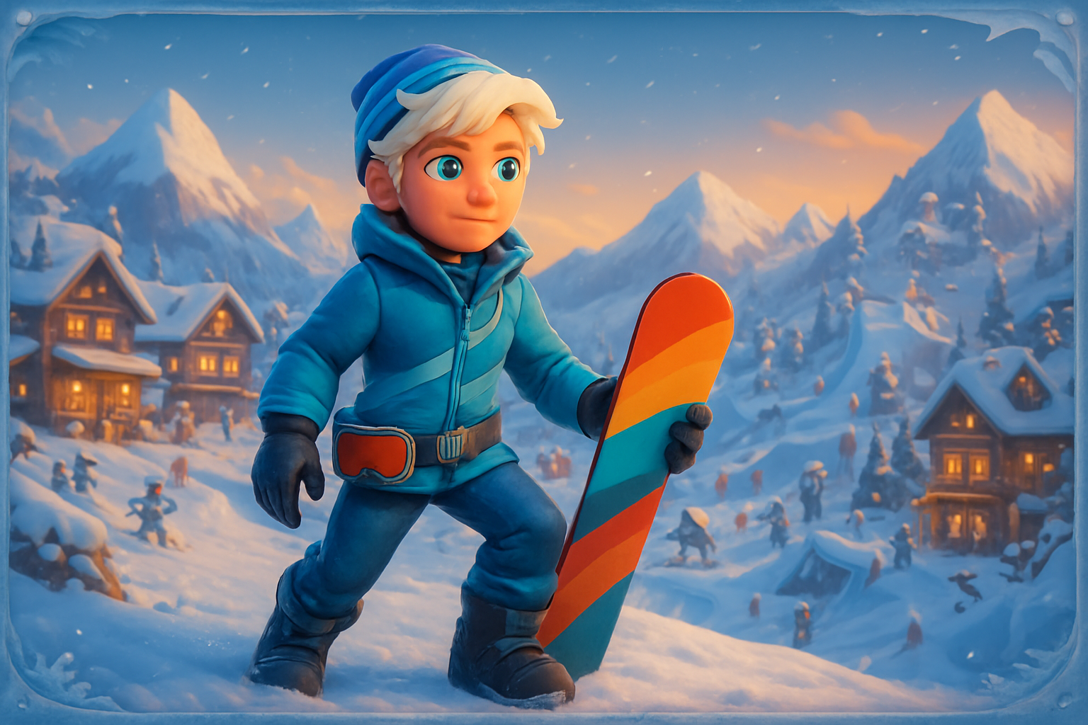Luca Frost - 3D Character Simulation by Jabali AI