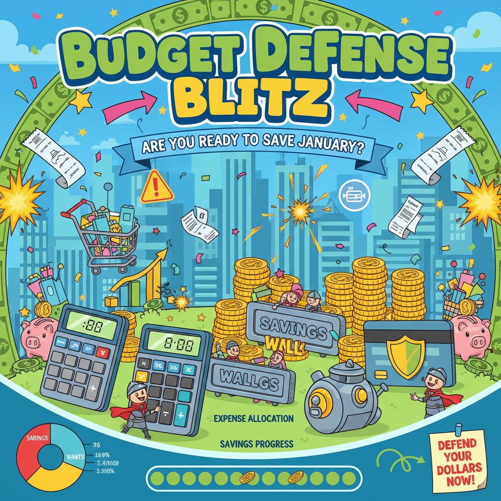 Budget Defense Blitz - Strategic Defense Arcade by Jabali AI