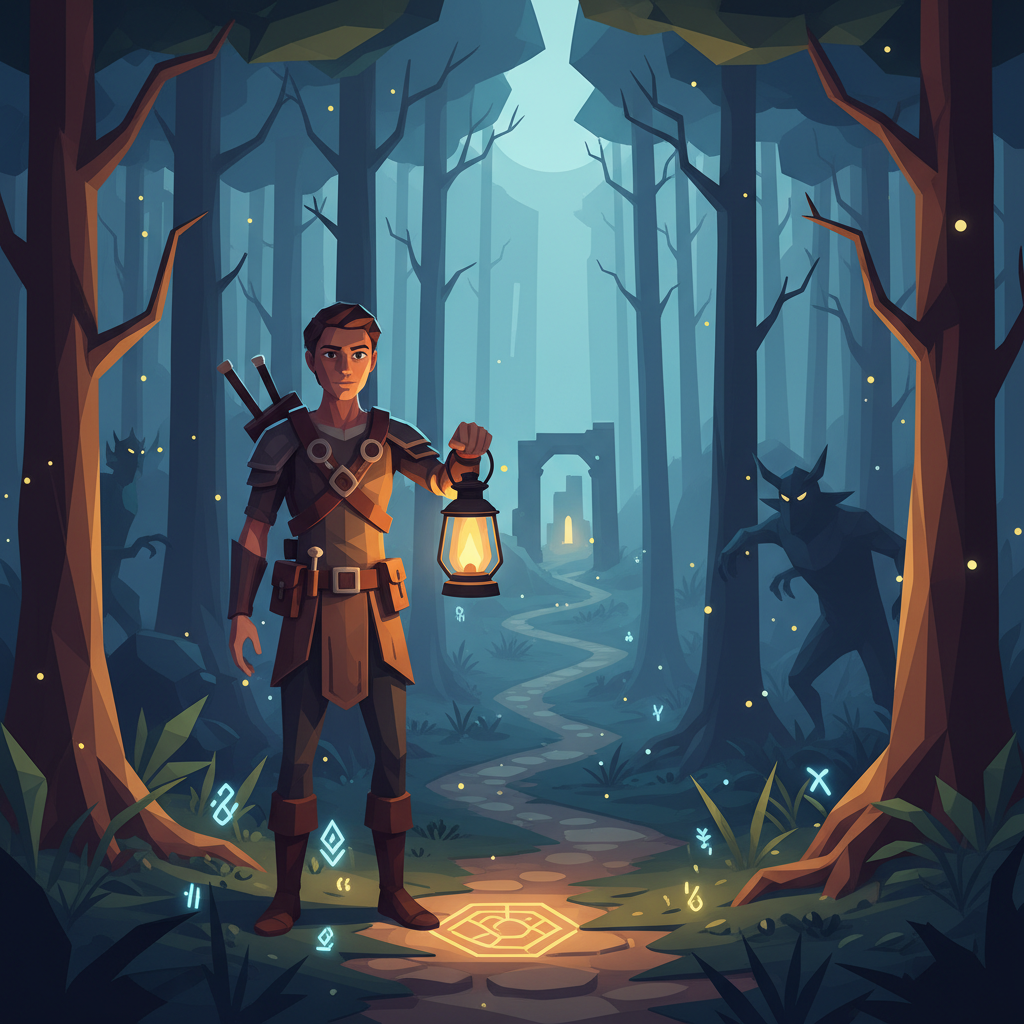 Runes of the Deep - Dungeon Crawler RPG by Jabali AI
