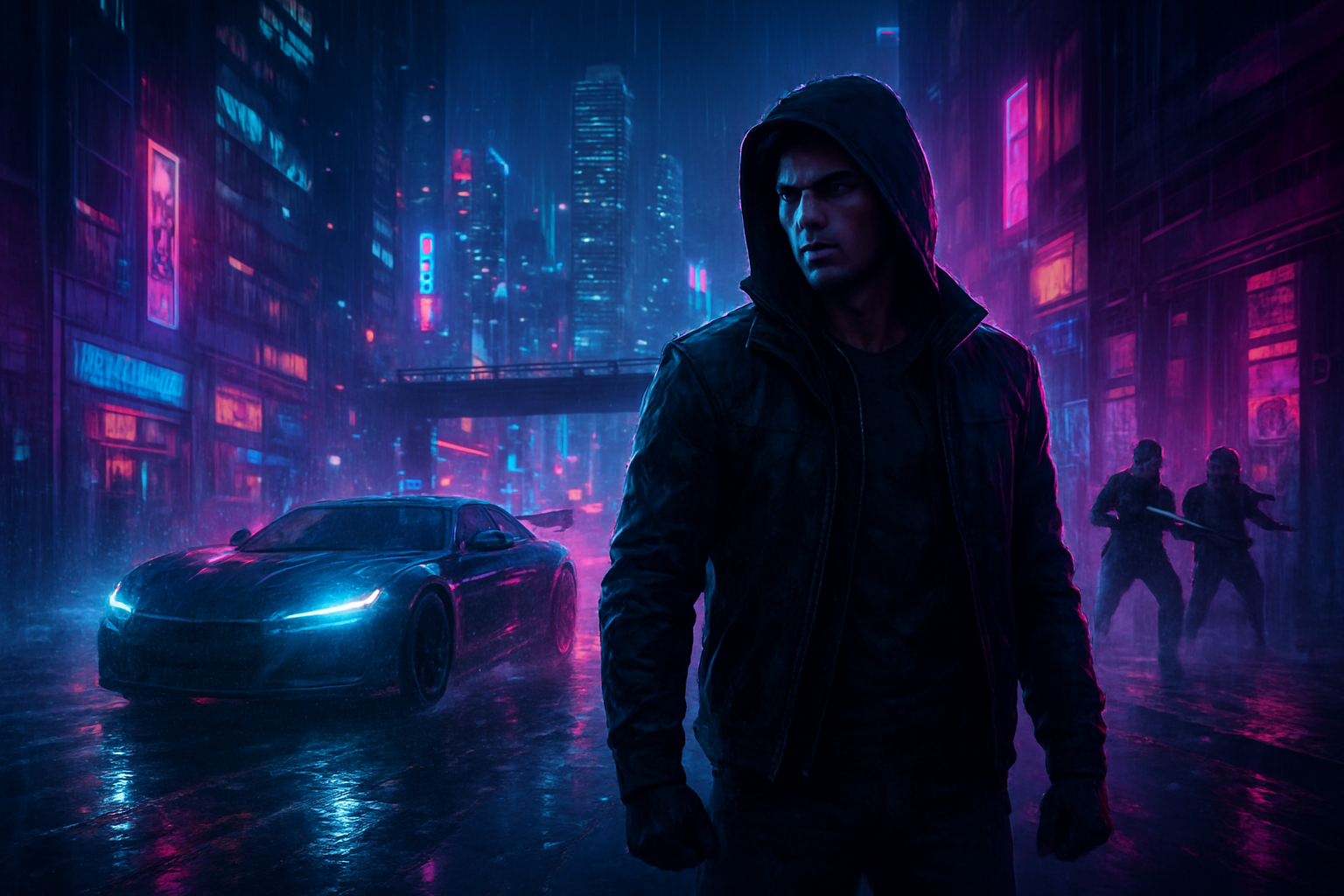 Neon Divide - 3D Open World by Jabali AI