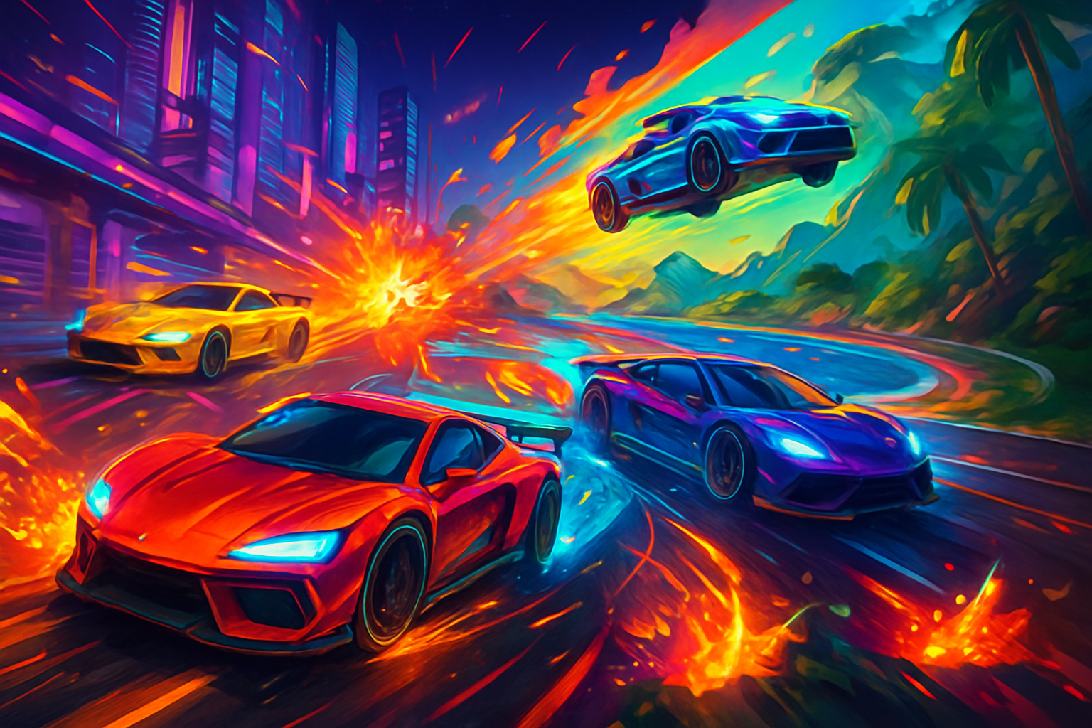 Supercar Velocity Rivals - 3D Racing by Jabali AI