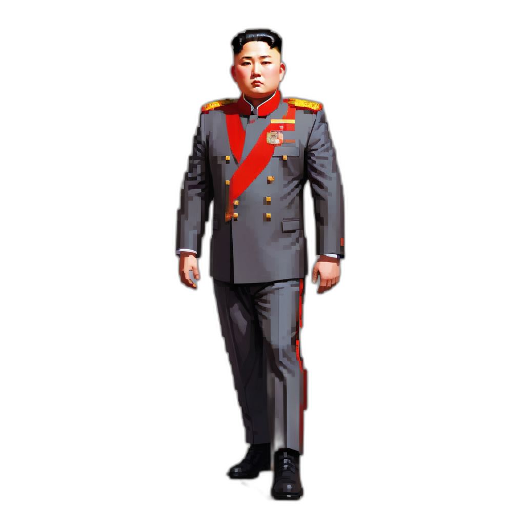 Kim Jong Un - Jabali AI Poster