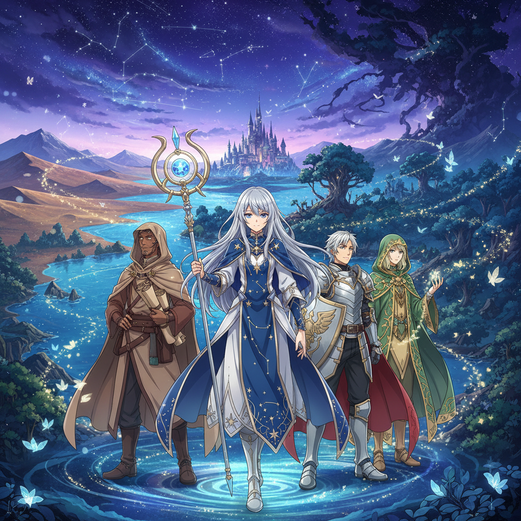 Celestial Wardens: Starfall - Adventure RPG by Jabali AI