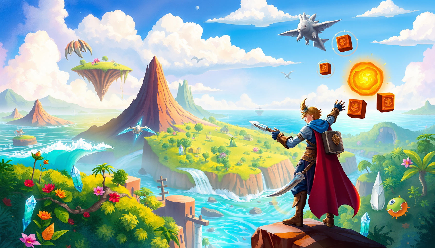 Fractured Prism Quest - Block Breaking Arcade by Jabali AI