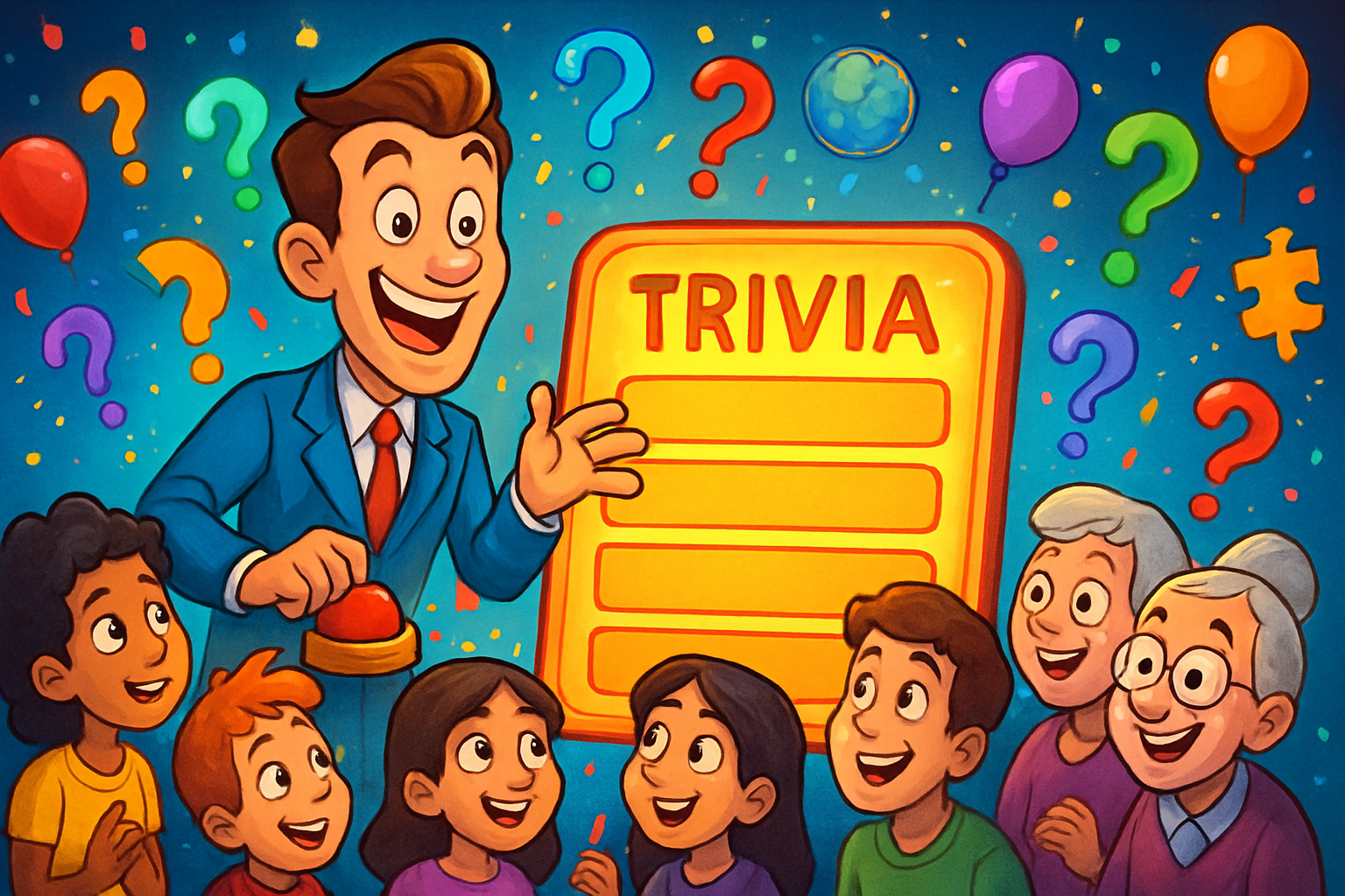 Neon Influencer Showdown - Trivia Game by Jabali AI