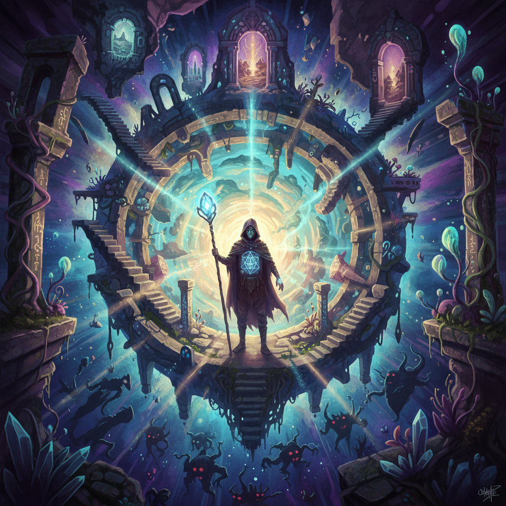Labyrinth of the Mind - Dungeon Crawler RPG by Jabali AI