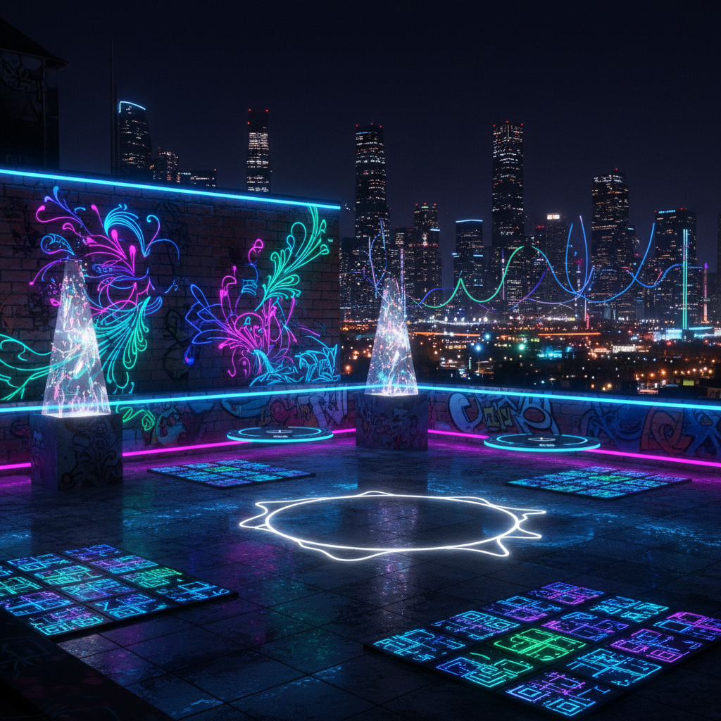 Neon Nova - Character Life Simulation by Jabali AI