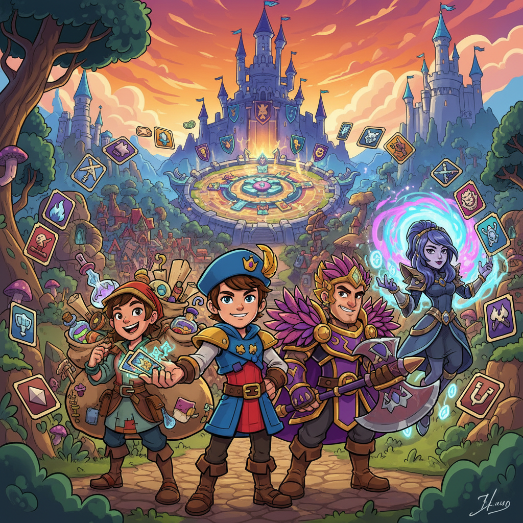 Arcane Arena Clash - Adventure RPG by Jabali AI