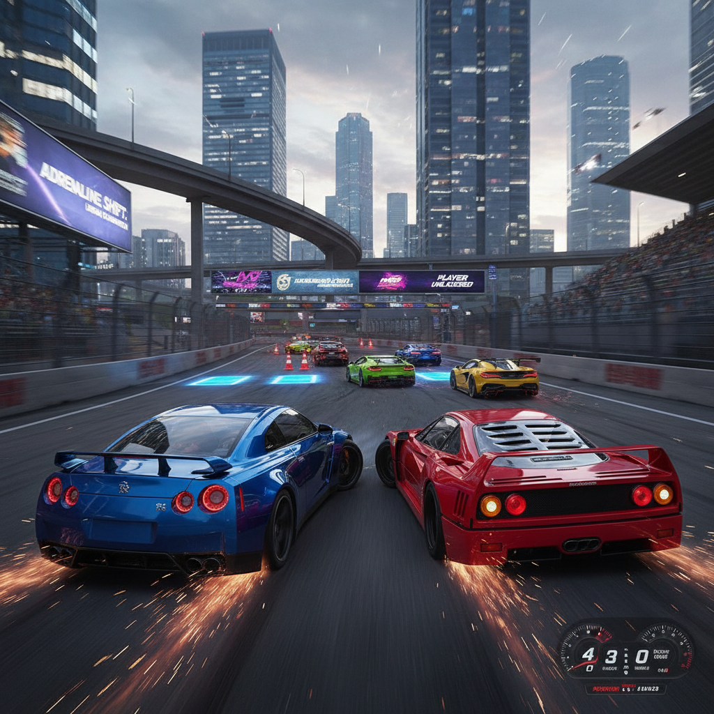 Rival Rush: Street & Circuit - 3D Racing by Jabali AI