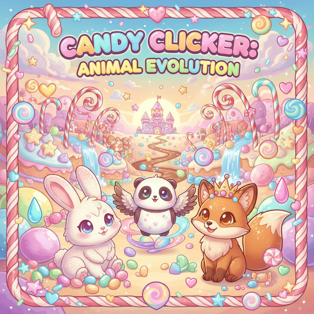 Candy Clicker: Animal Evolution - Idle RPG by Jabali AI