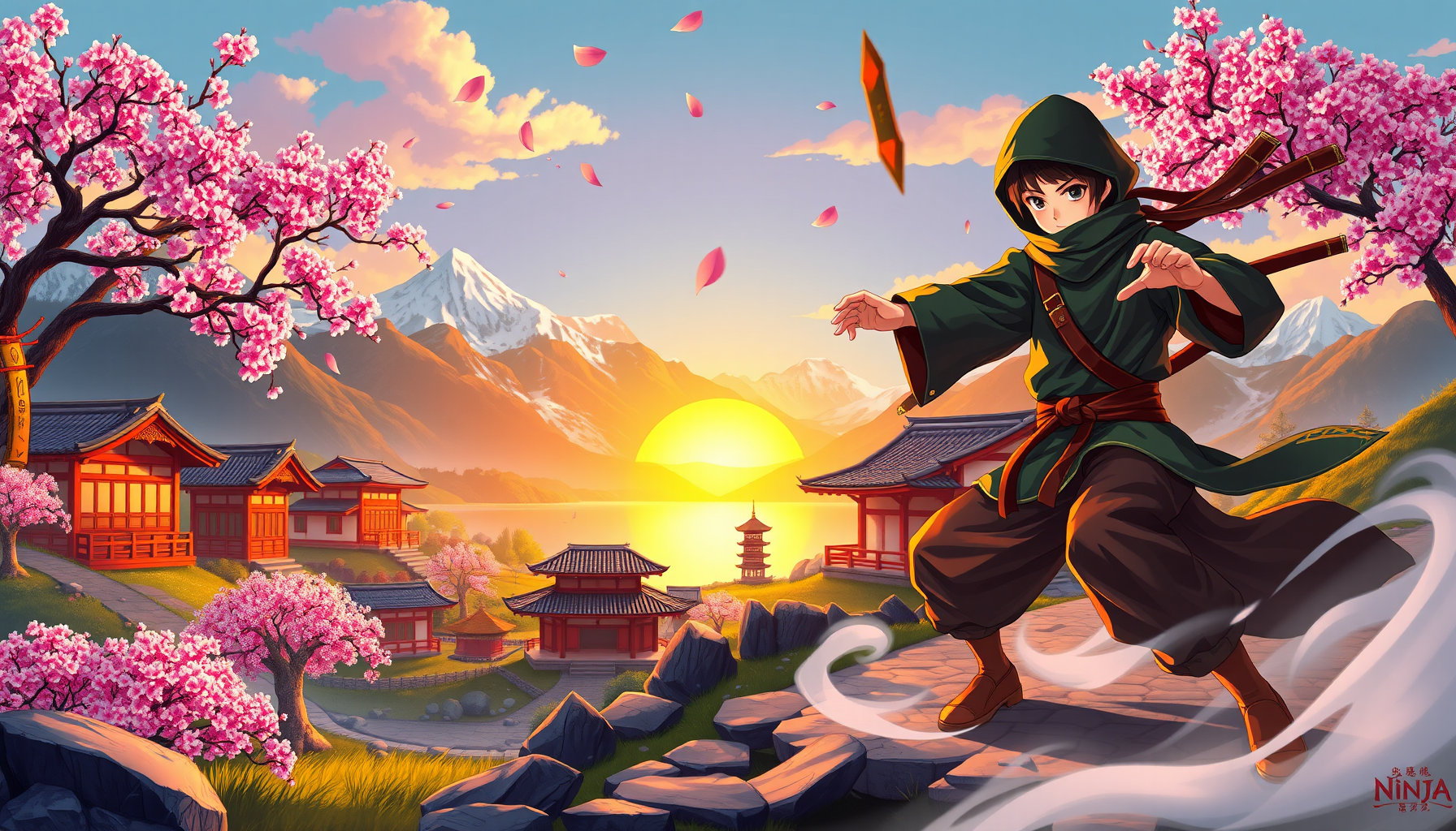 Path of the Ninja - Crossing Arcade by Jabali AI
