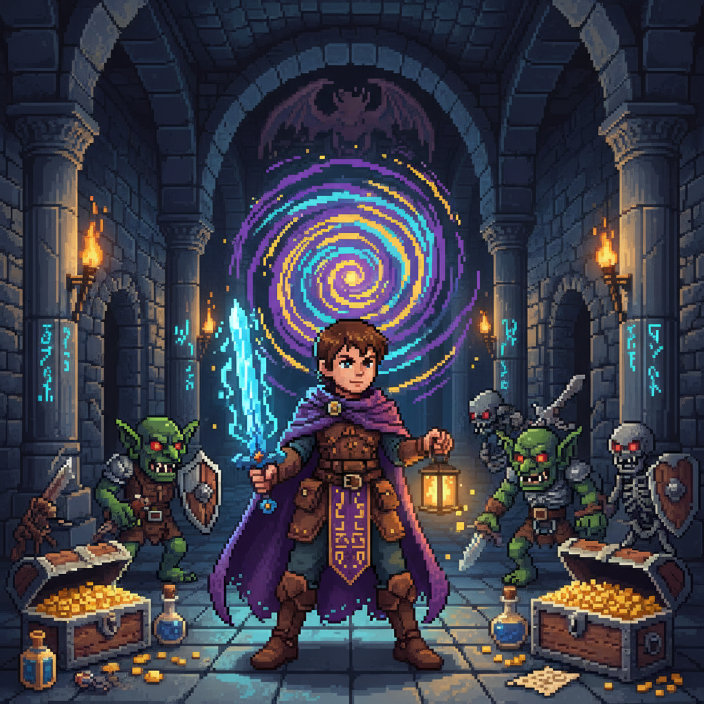Delve of Doom - Dungeon Crawler RPG by Jabali AI