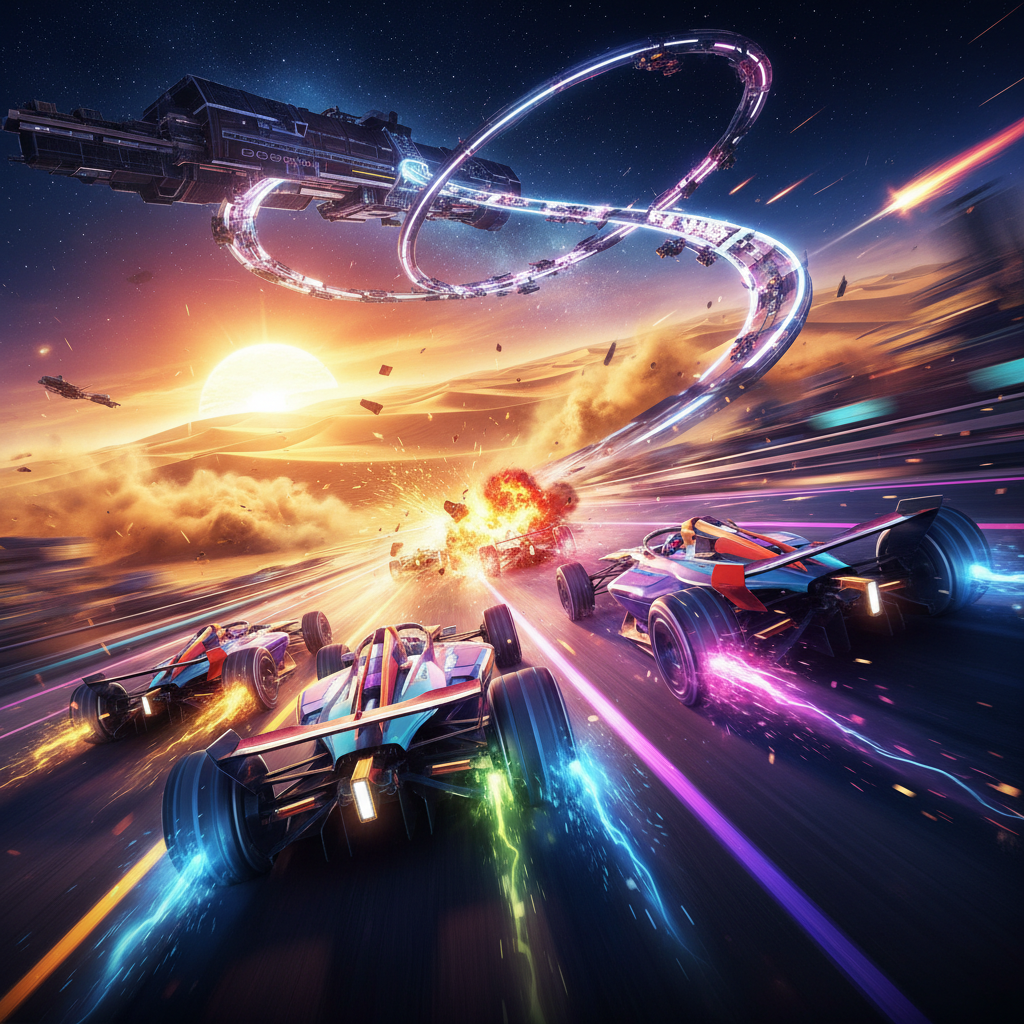 Formula Hyperdrive - 3D Racing by Jabali AI