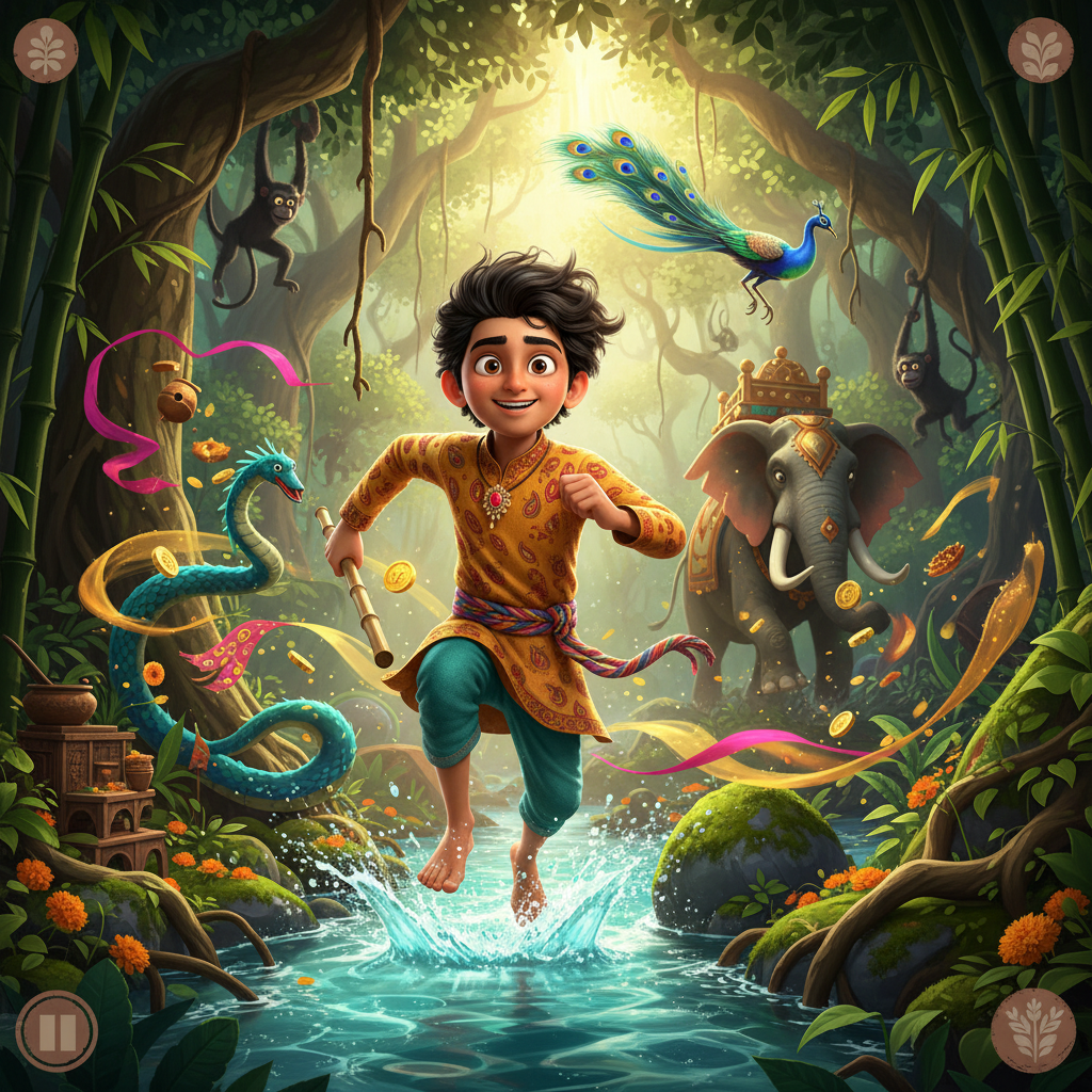 Bhag OMM bhag - Jabali AI Poster