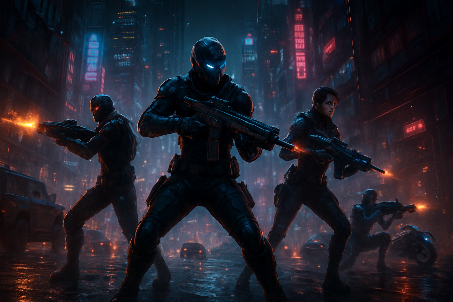 Neon Divide - 3D Open World by Jabali AI